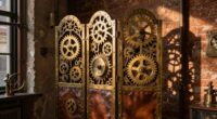 steampunk divider for small spaces