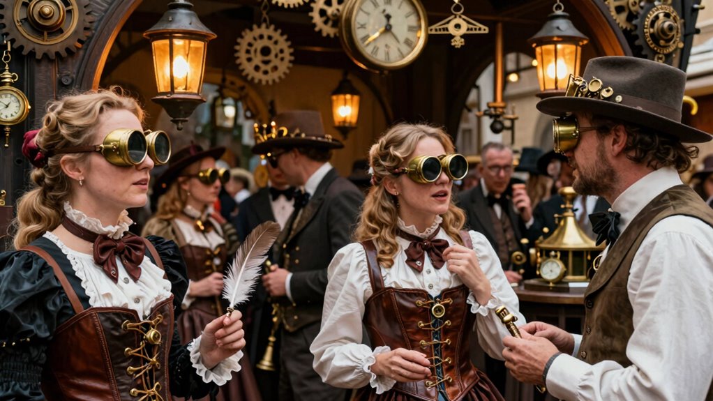 steampunk event conversation tips