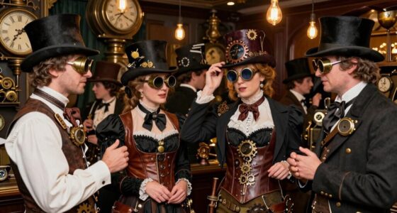 steampunk event social manners