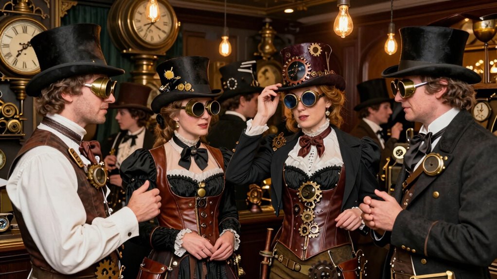 steampunk event social manners