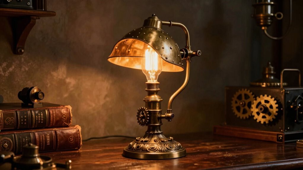 steampunk lamp styling tips