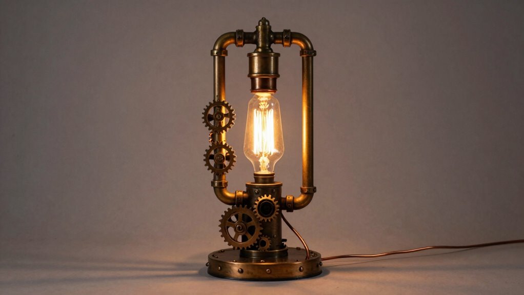steampunk lamp transformation guide