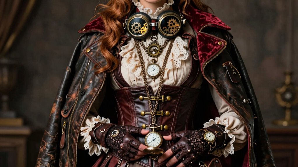 steampunk layering fashion tips