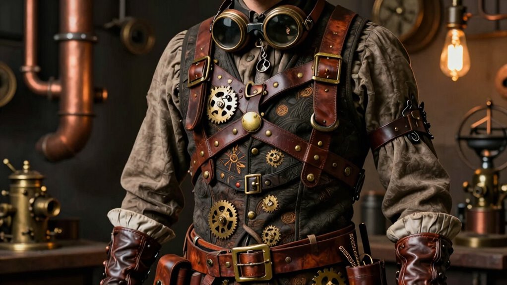 steampunk maker rogue attire