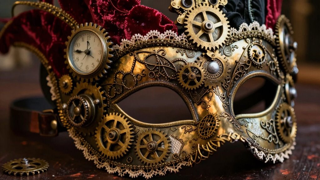 steampunk masquerade mask ideas