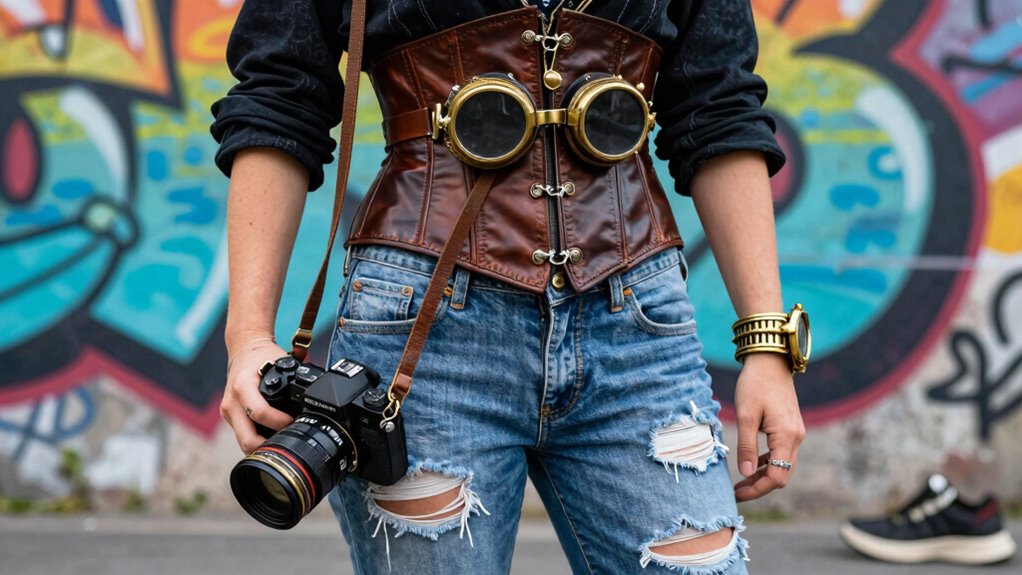 steampunk meets contemporary streetwear