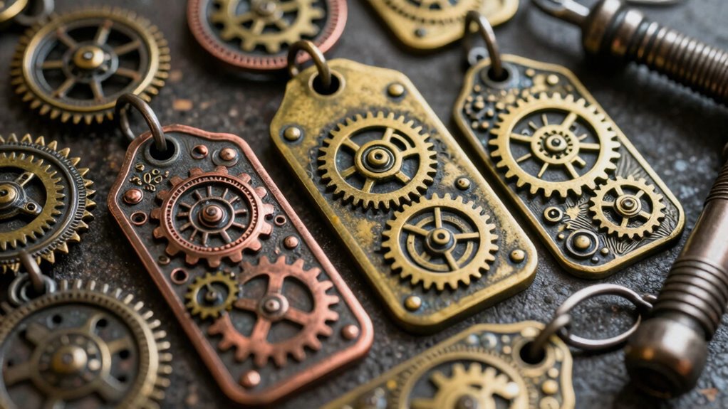 steampunk metal stamping artistry