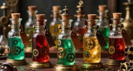 steampunk potion bottle craft