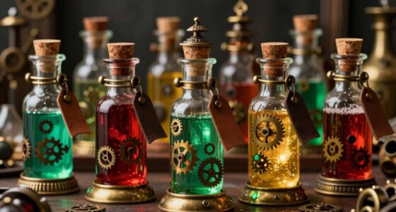steampunk potion bottle craft