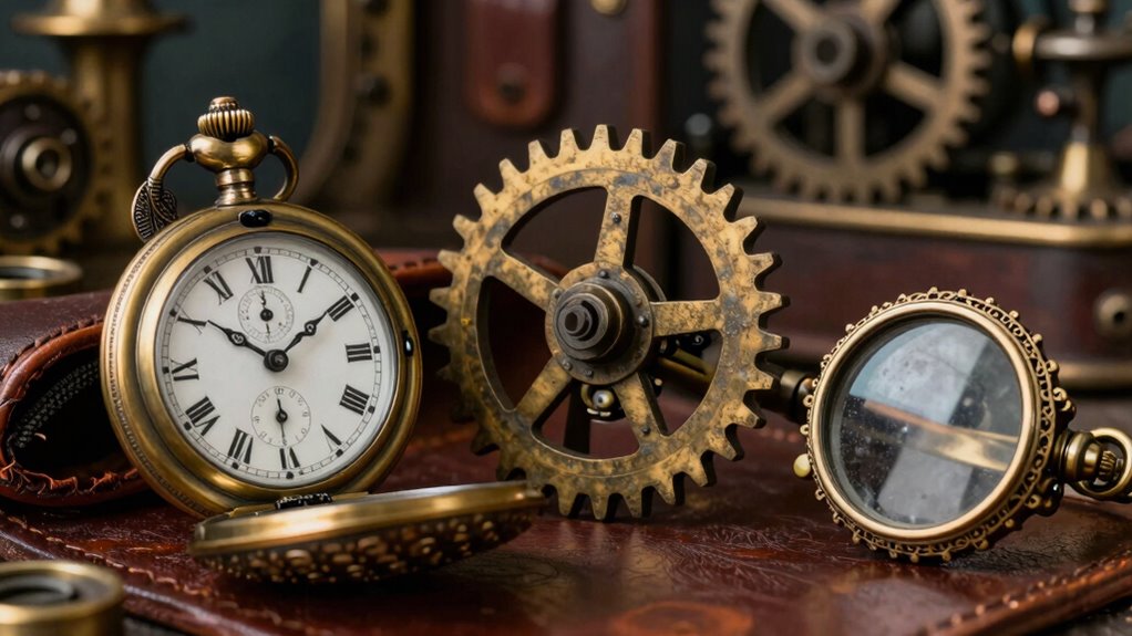 steampunk symbols of adventure