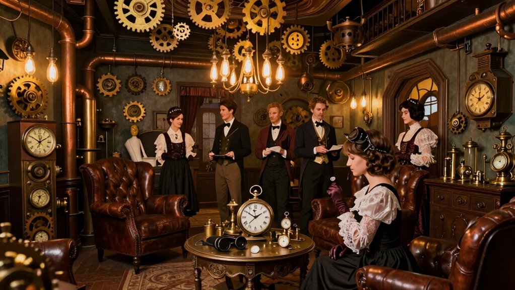 steampunk themed home gatherings