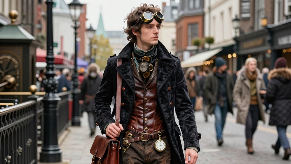steampunk travel event fashion