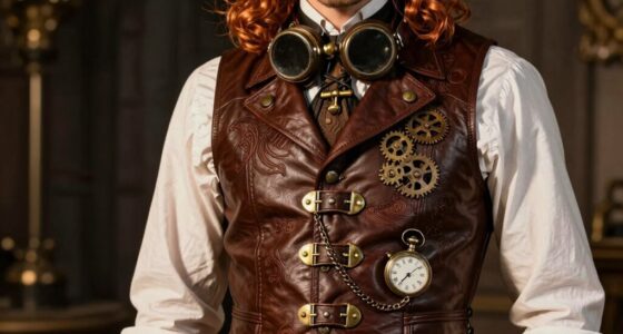 steampunk waistcoat styling ideas