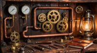 steampunk workbench display ideas