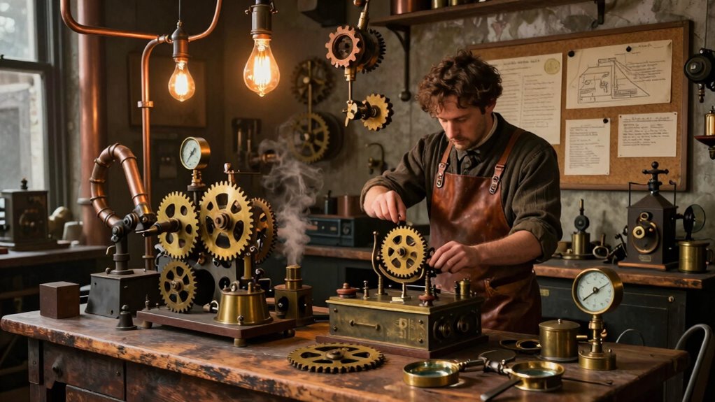 steampunk workshop construction techniques