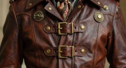 subtle steampunk accessory styling
