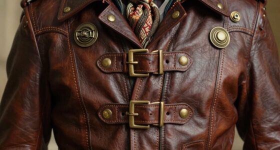 subtle steampunk accessory styling