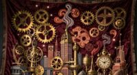 tapestries enhance steampunk storytelling