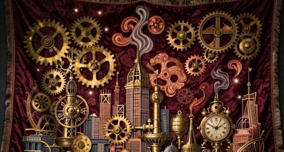 tapestries enhance steampunk storytelling