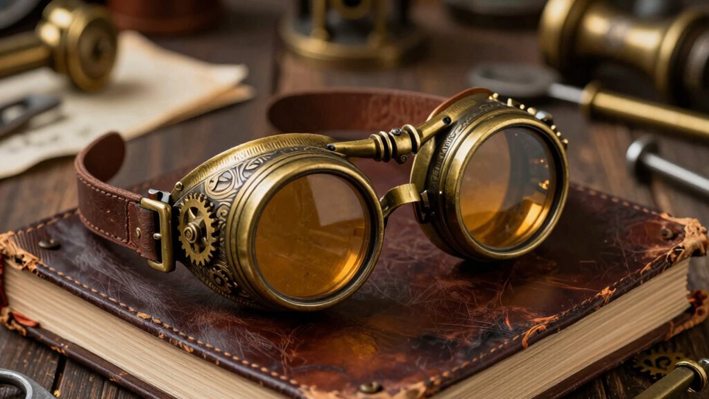 unique steampunk goggle designs