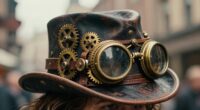 varied steampunk hat significance
