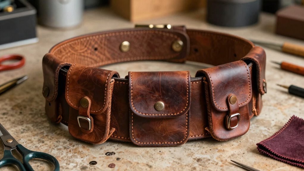 versatile leather costume accessory