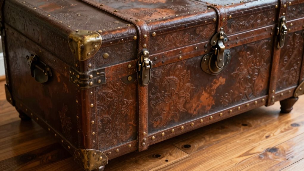 versatile vintage trunk decor
