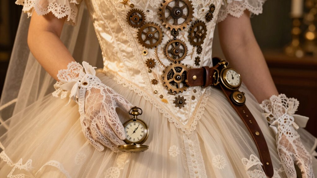 victorian elegance meets industrial edge