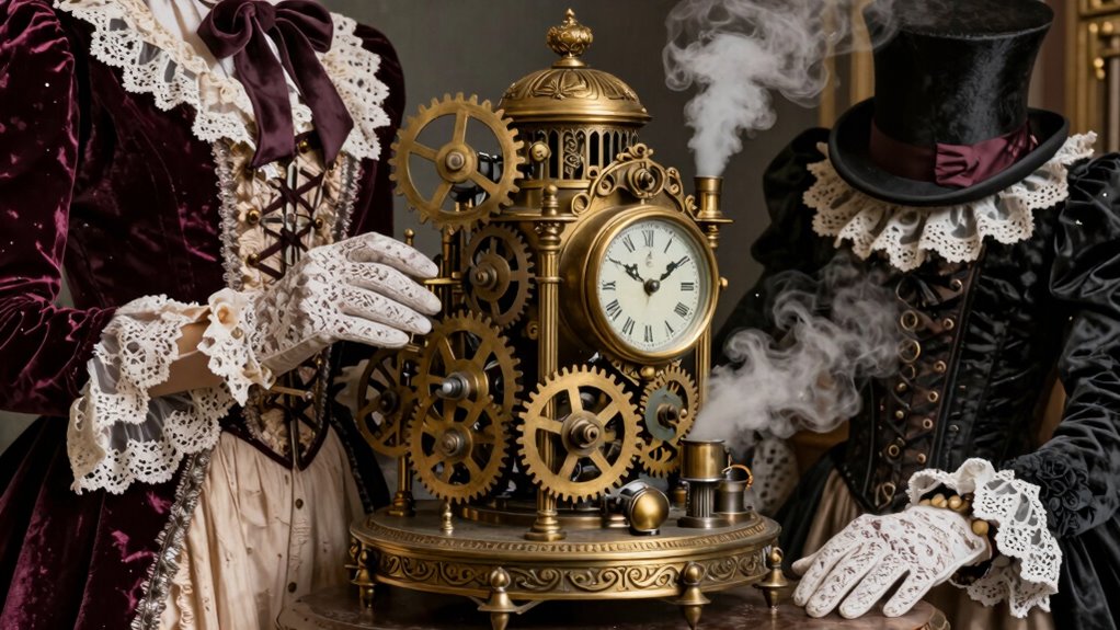 victorian elegance meets industrial rebellion