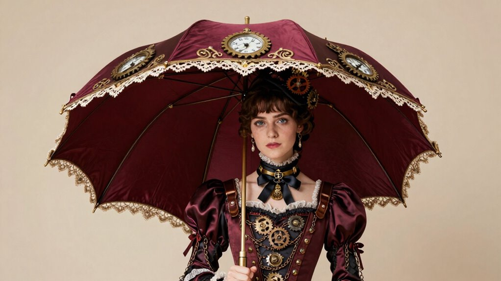 victorian elegance with gears