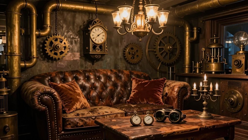 victorian industrial aesthetic fusion