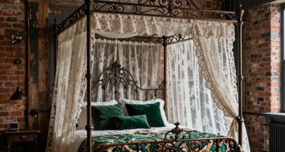 victorian industrial canopy styling