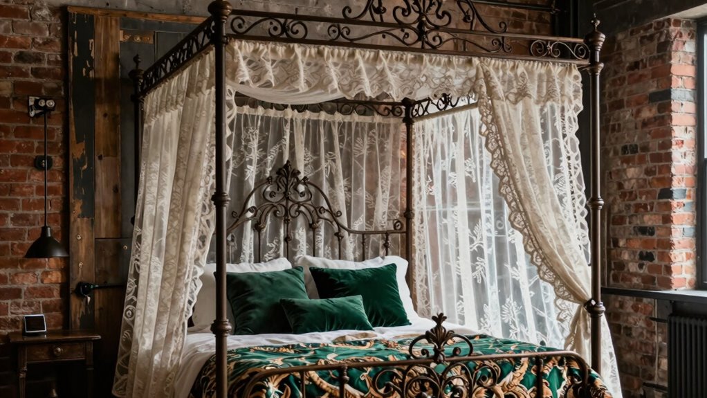 victorian industrial canopy styling