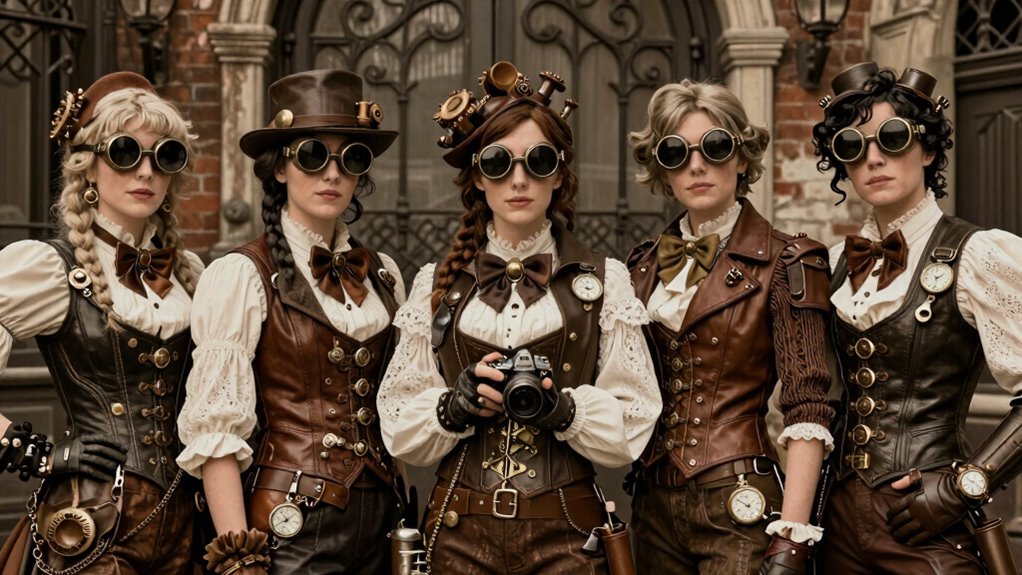 victorian industrial cosplay style