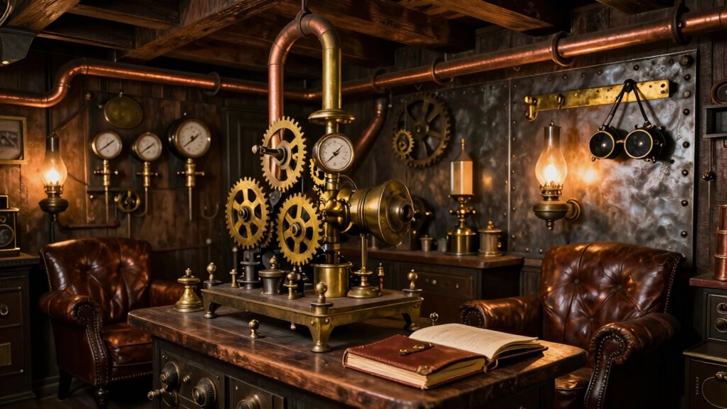 victorian industrial mechanical fusion