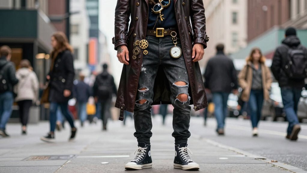 victorian industrial streetwear fusion