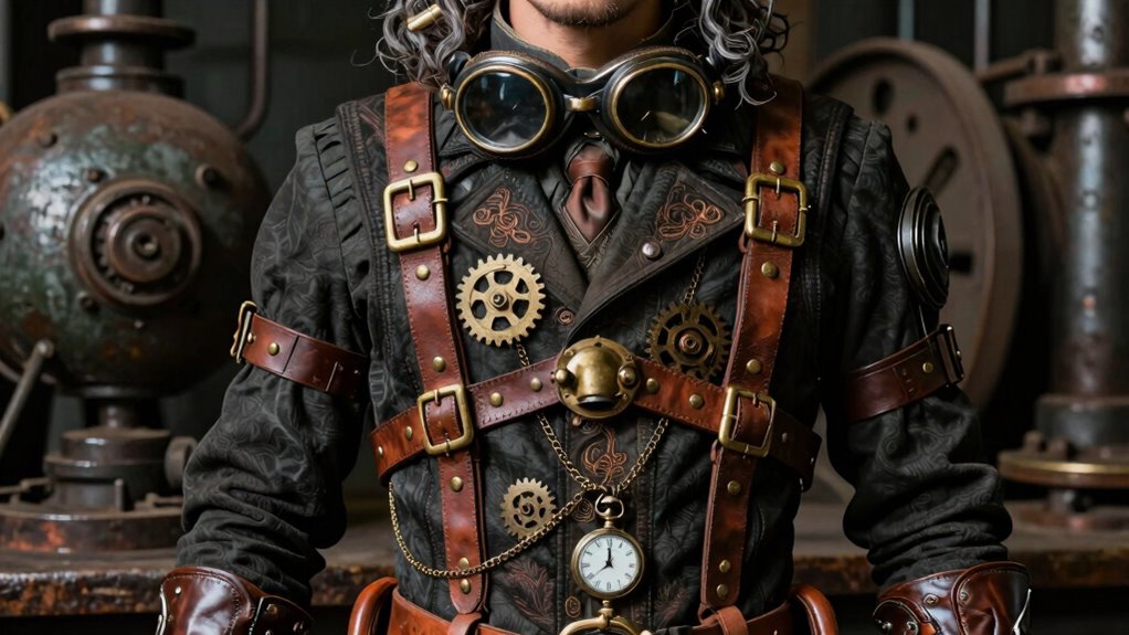 victorian inspired industrial craftsmanship accessories