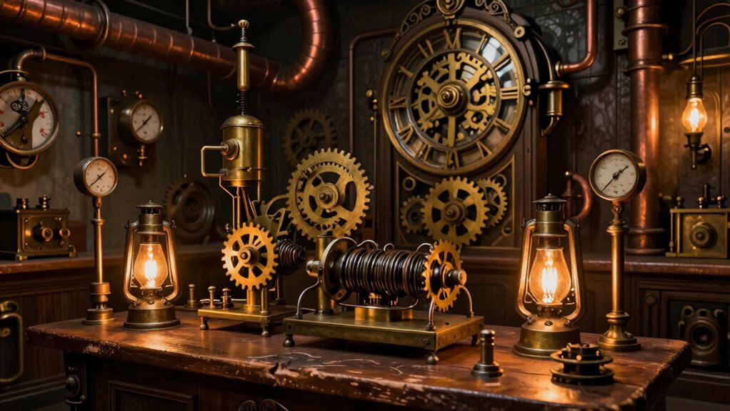 victorian inspired mechanical craftsmanship