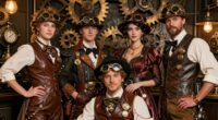 victorian inspired steampunk attire