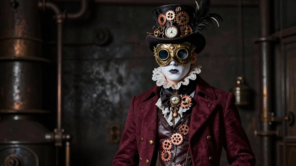 victorian inspired steampunk attire