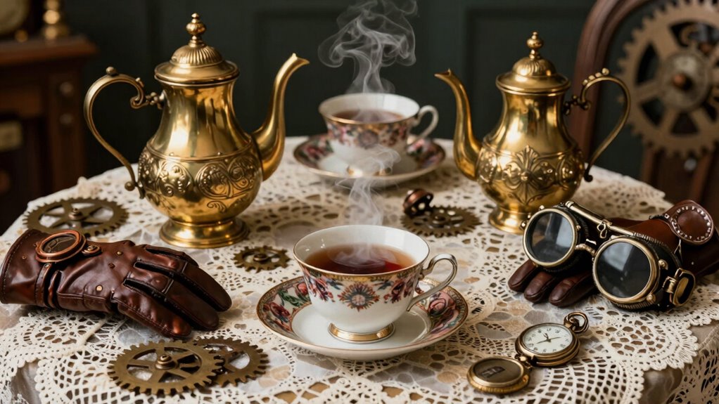 victorian inspired steampunk gathering