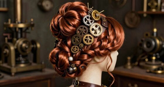 victorian inspired steampunk hairstyles
