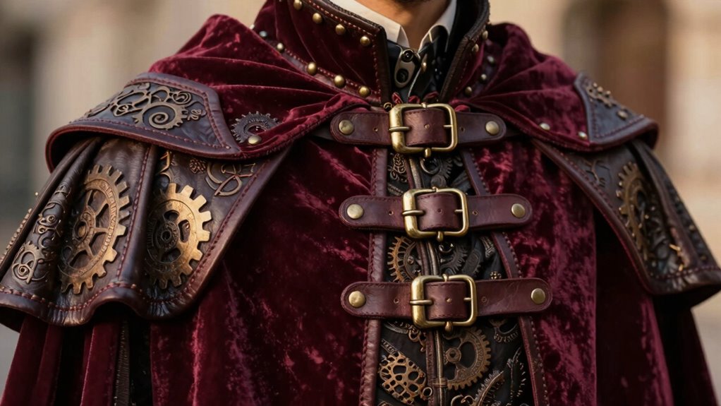 victorian inspired steampunk outerwear