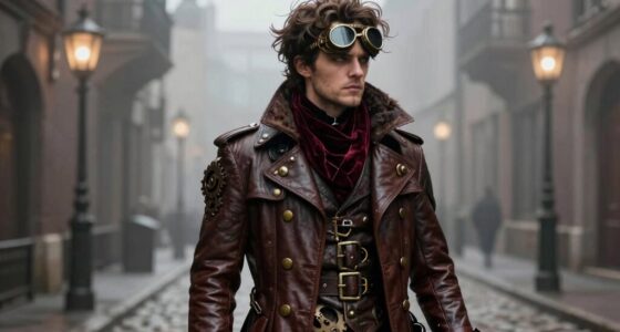 victorian inspired winter cosplay
