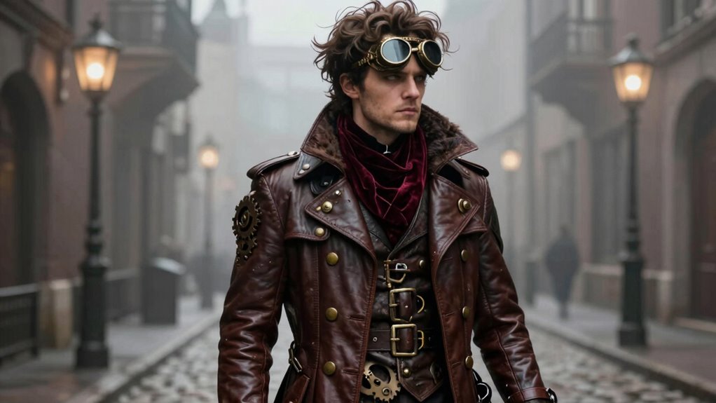 victorian inspired winter cosplay