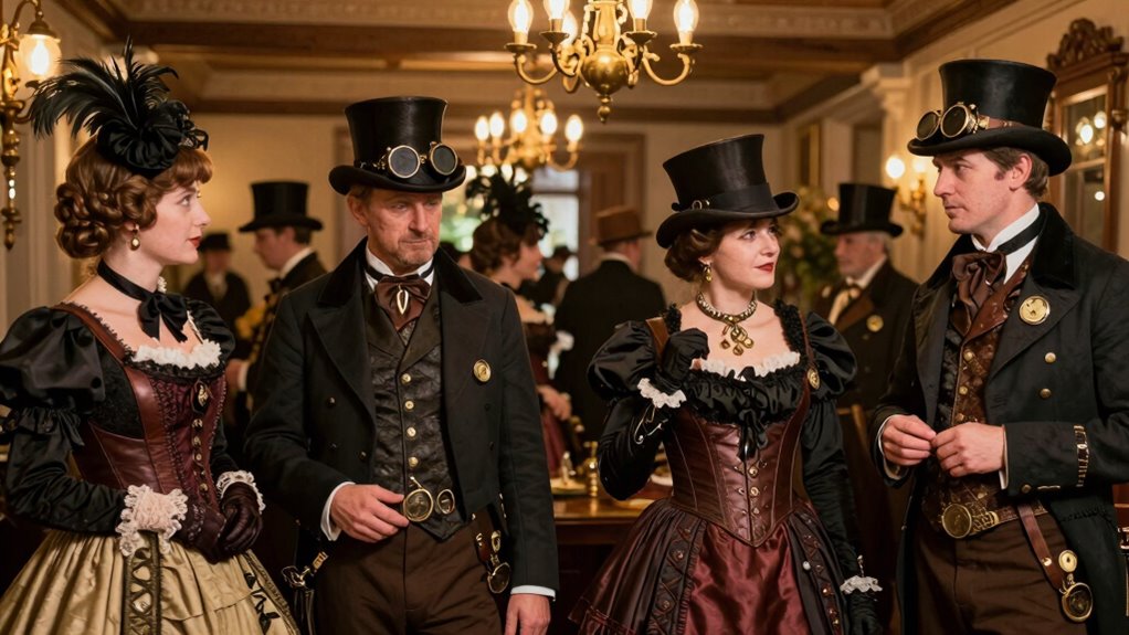 victorian manners respectful accessories