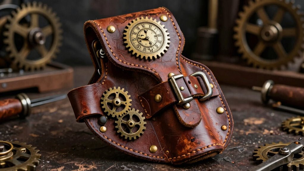victorian mechanical steampunk accessory