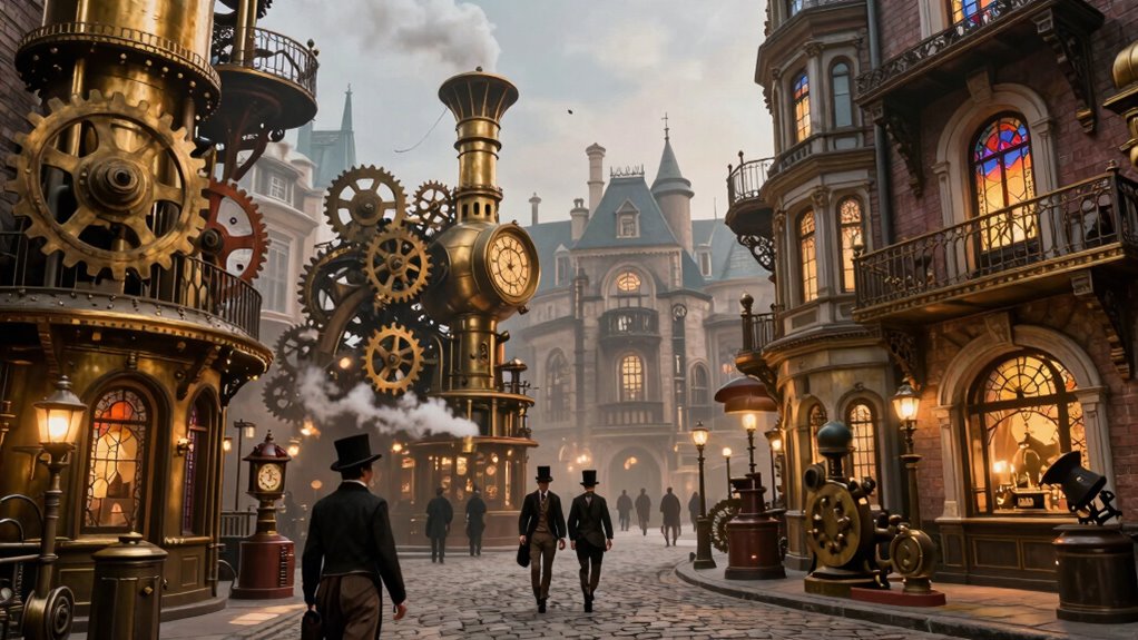 victorian steampunk aesthetic innovation