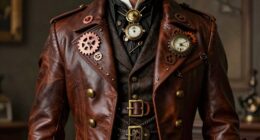 victorian steampunk inventor fashion