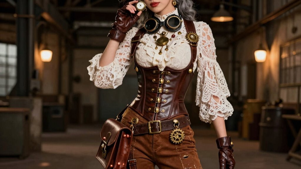 victorian style with gadgets